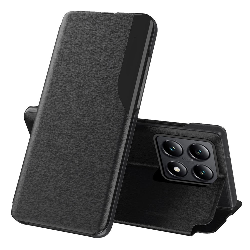 For Xiaomi 14T Phone Case Folio Flip PU Leather Stand Cover