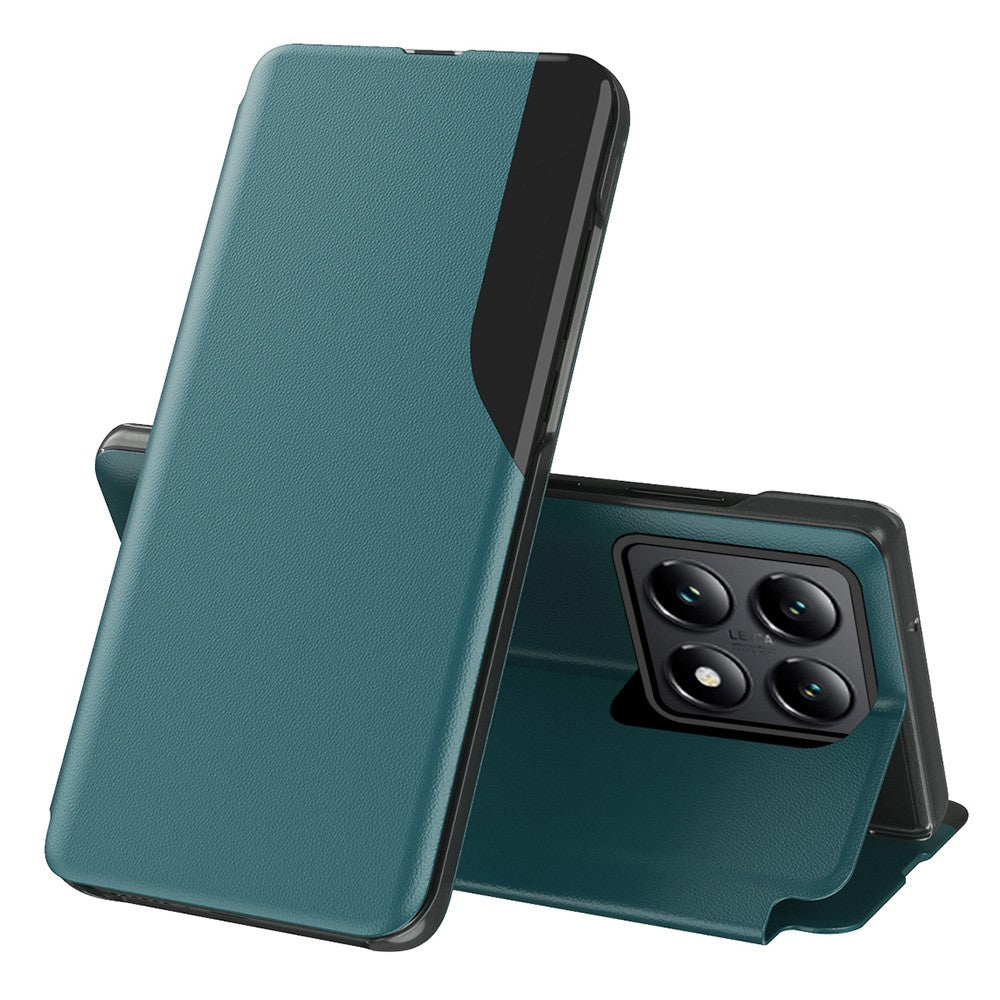 For Xiaomi 14T Phone Case Folio Flip PU Leather Stand Cover