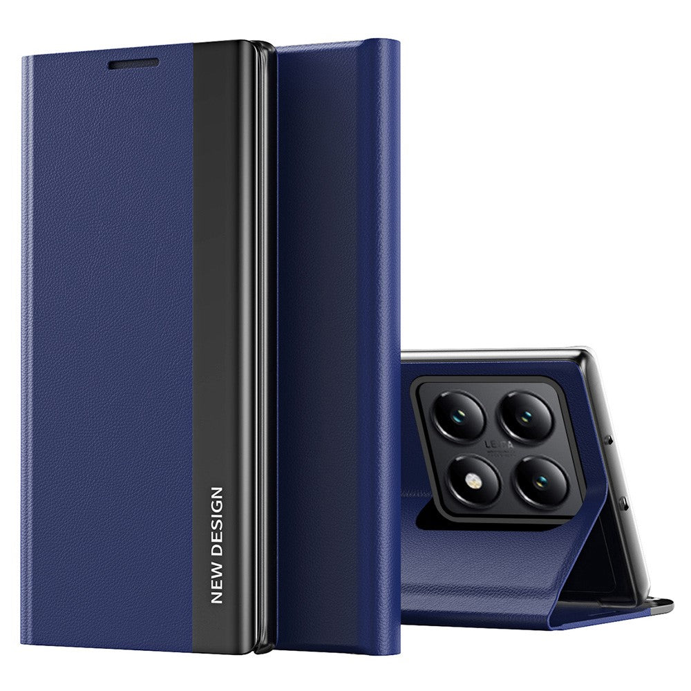 For Xiaomi 14T Pro Case Anti-Drop Leather Phone Cover with Stand