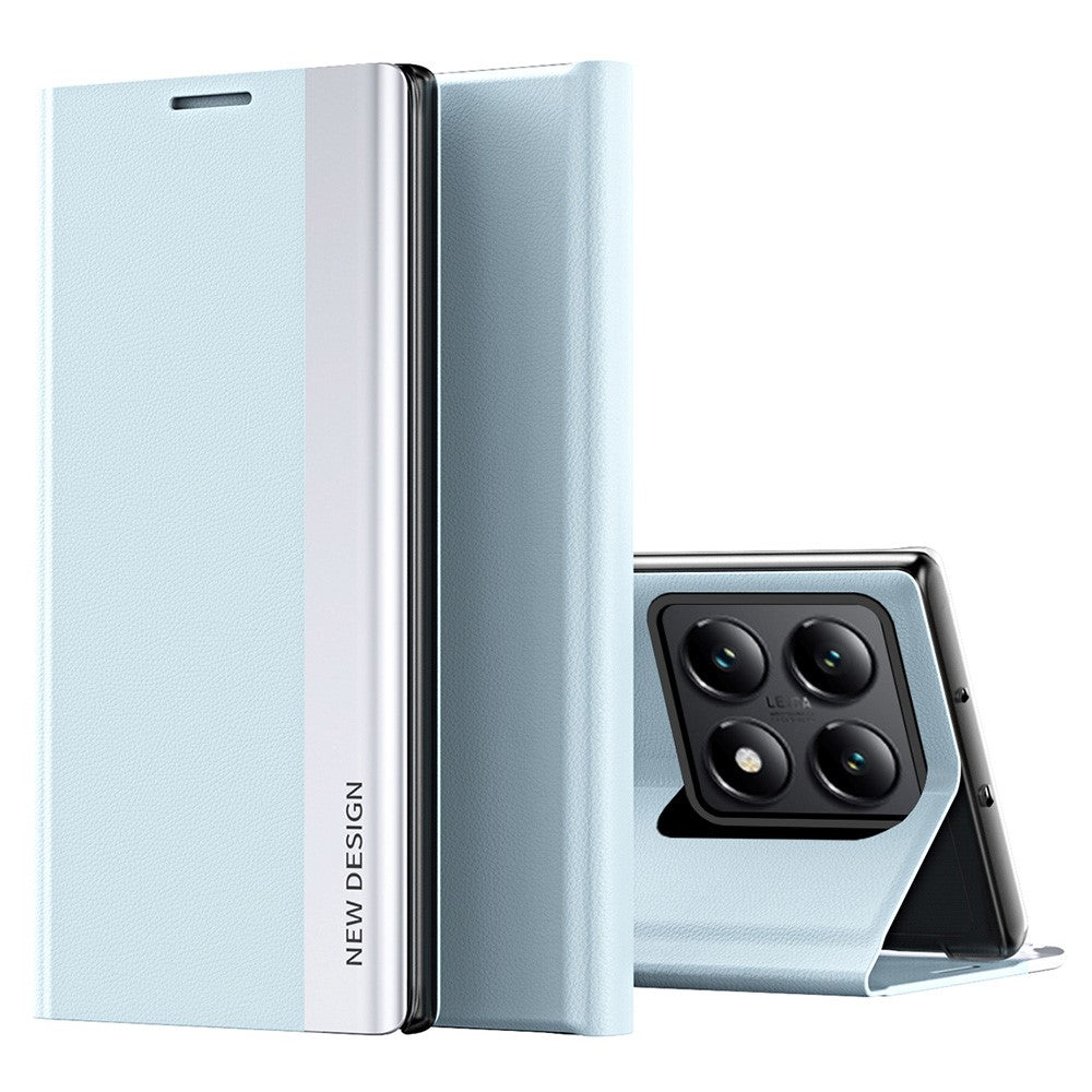 For Xiaomi 14T Pro Case Anti-Drop Leather Phone Cover with Stand