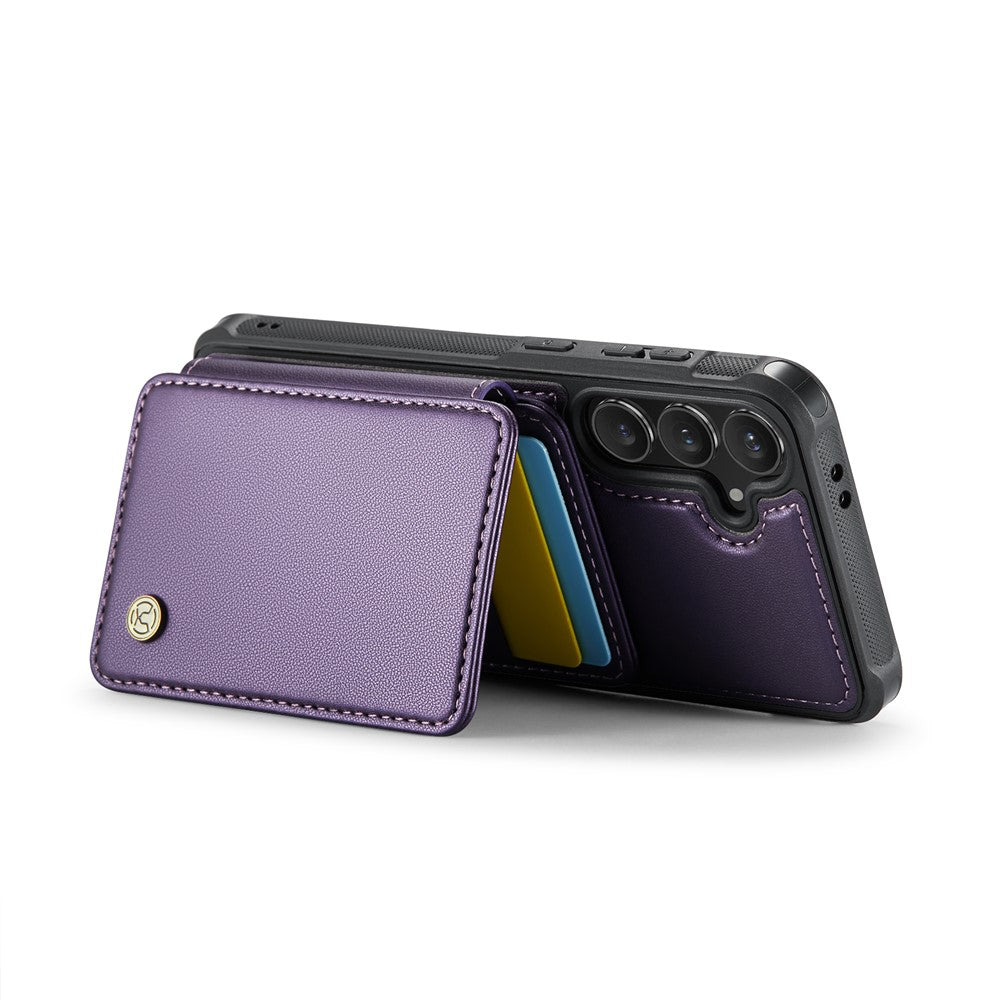 Galaxy S24 FE Leder-Handyhülle – Mit abnehmbarer magnetische Kartentasche