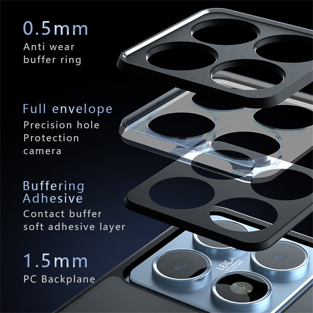 For Xiaomi 14T Pro Magnetic Case TPU+PC Matte Phone Cover