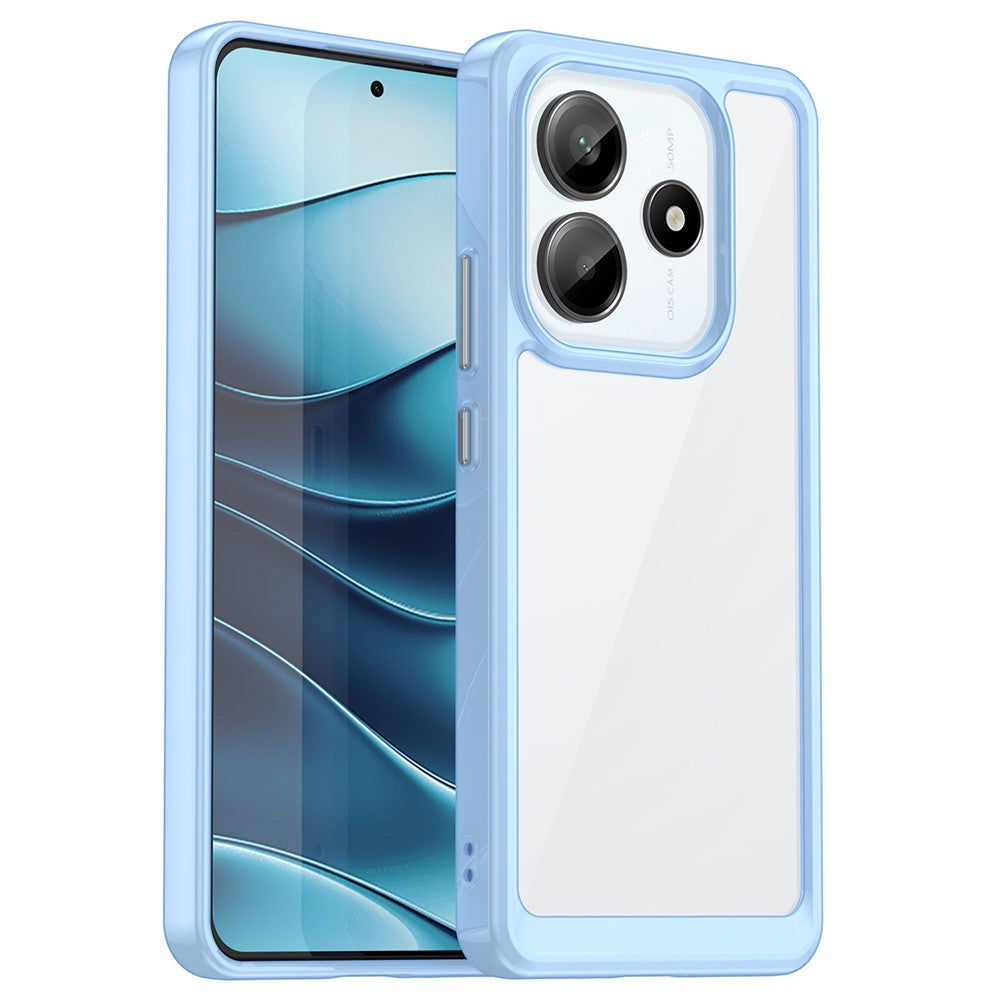 For Xiaomi Redmi Note 14 5G Case TPU +Acrylic Protective Clear Phone Cover