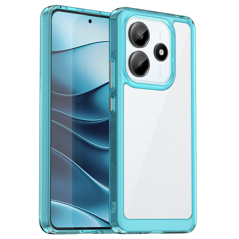 For Xiaomi Redmi Note 14 5G Case TPU +Acrylic Protective Clear Phone Cover