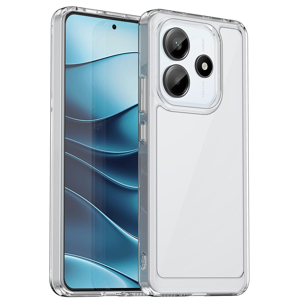 For Xiaomi Redmi Note 14 5G Case TPU +Acrylic Protective Clear Phone Cover