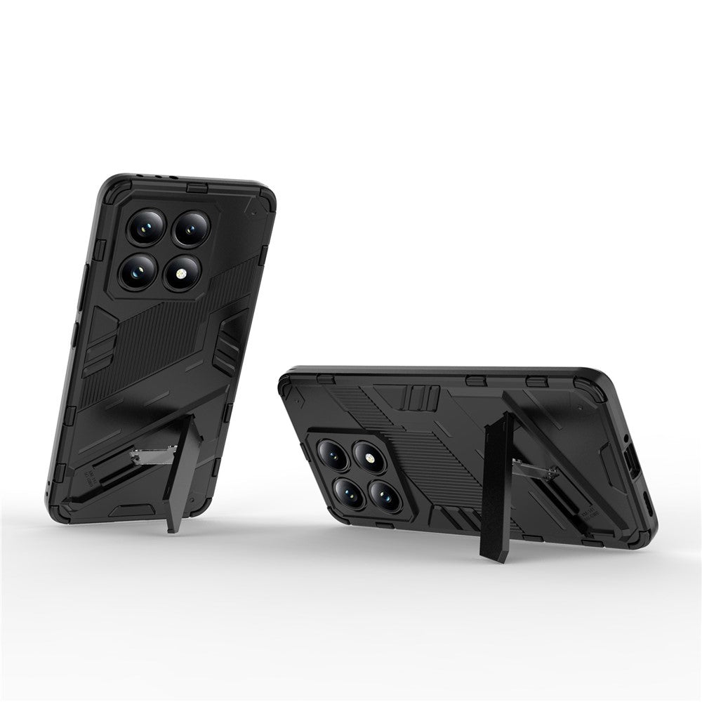 For Xiaomi 14T Case PC+TPU Shockproof Phone Cover with Kickstand