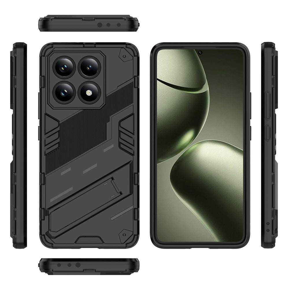 For Xiaomi 14T Case PC+TPU Shockproof Phone Cover with Kickstand