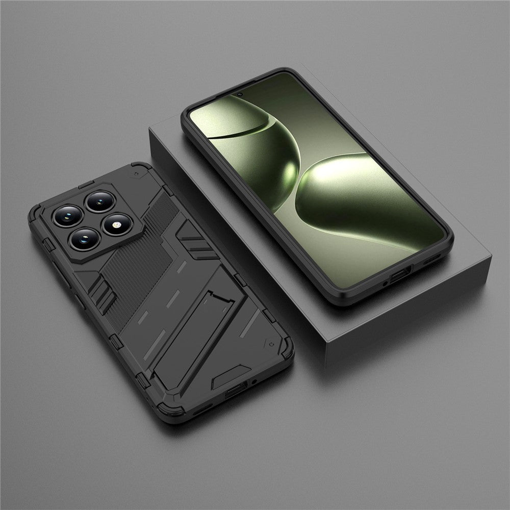 For Xiaomi 14T Case PC+TPU Shockproof Phone Cover with Kickstand