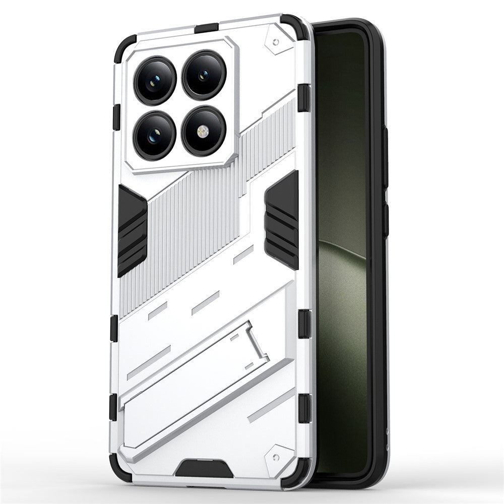 For Xiaomi 14T Case PC+TPU Shockproof Phone Cover with Kickstand
