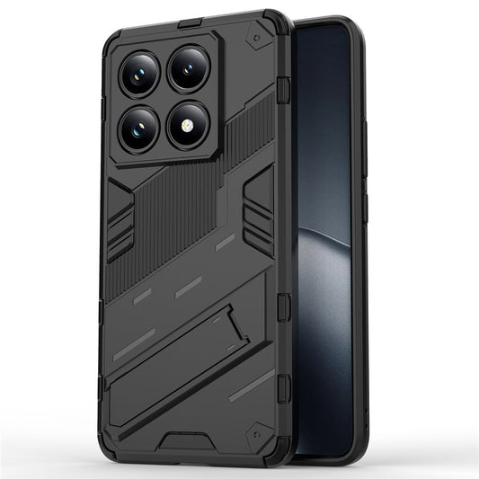 Xiaomi 14T Pro Handyhülle – PC+TPU, stoßfeste mit Ständer