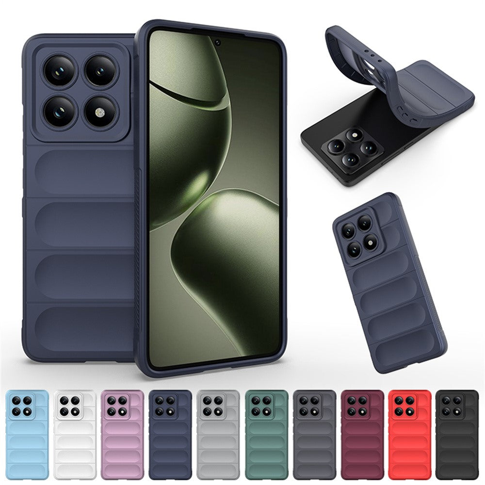 For Xiaomi 14T Pro Case Anti-Drop Soft TPU Rugged Phone Back Cover