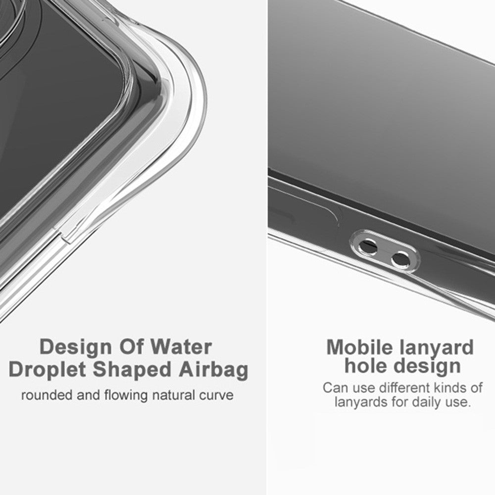IMAK For Xiaomi Redmi Note 14 Pro 5G / Poco X7 5G Case TPU Phone Cover Airbag Shockproof Protection