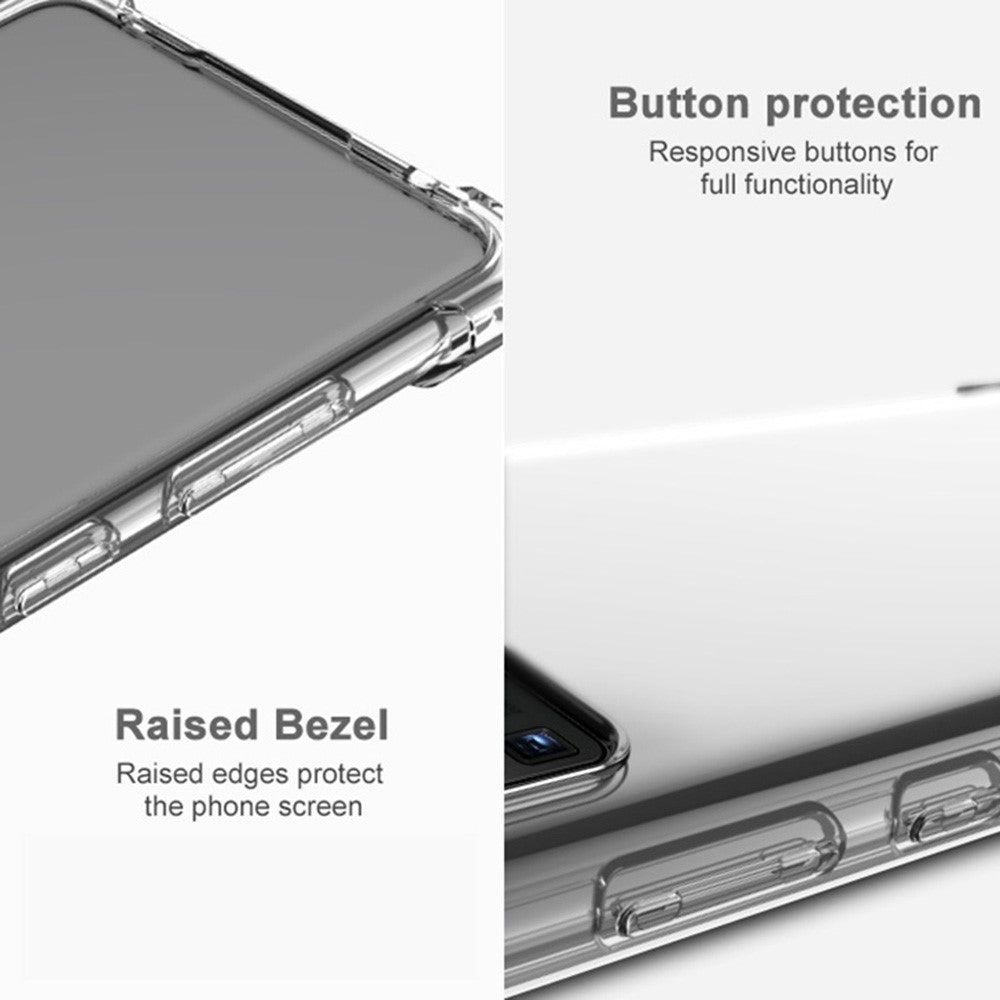 IMAK For Xiaomi Redmi Note 14 Pro 5G / Poco X7 5G Case TPU Phone Cover Airbag Shockproof Protection