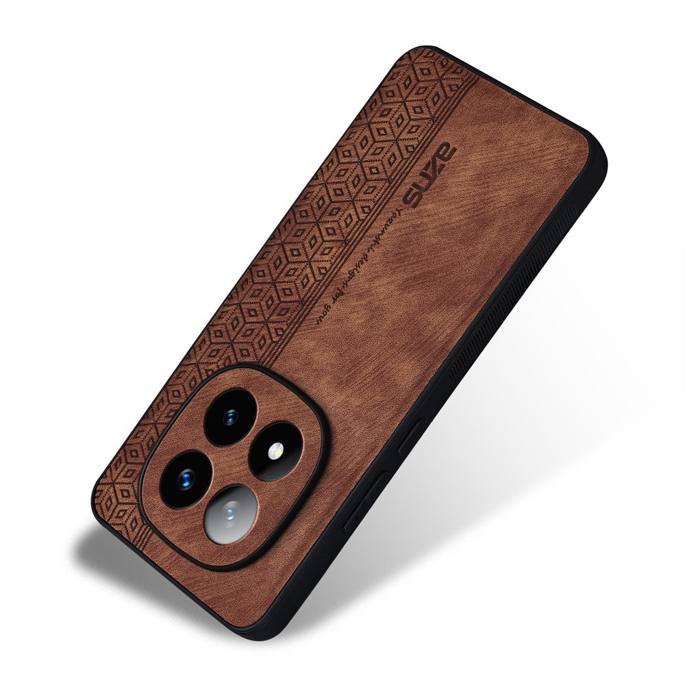 AZNS For Xiaomi Redmi Note 14 Pro 5G / Poco X7 5G Case Protective PU Leather Covered TPU Phone Shell