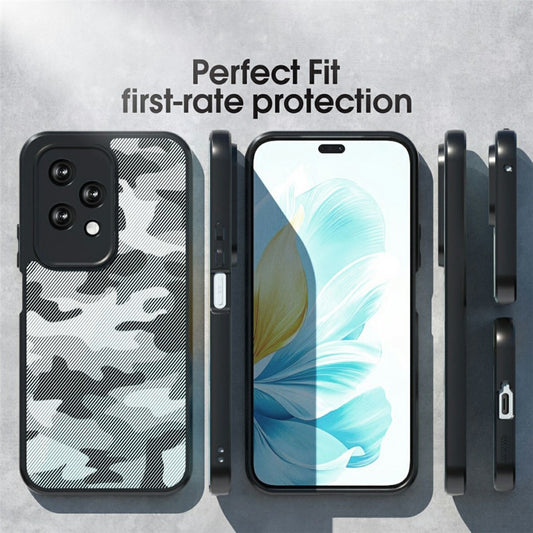 Honor 200 Lite Handyhülle – IBMRS TPU + PC Robuste, stoßfeste , Kameraschutz