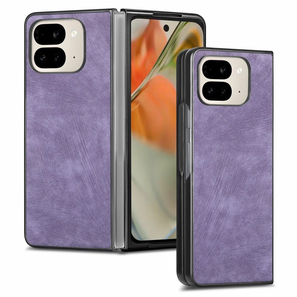 Pixel 9 Pro Fold 5G Lederhülle – Faltbar, Retro & edel