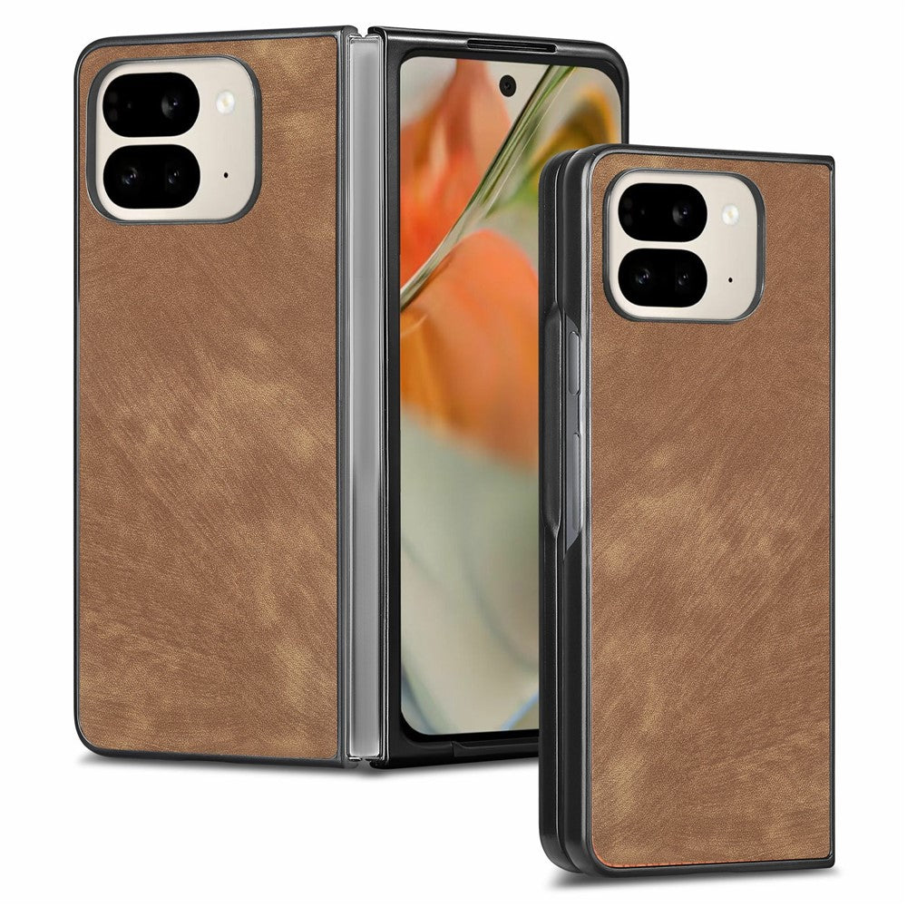 Pixel 9 Pro Fold 5G Lederhülle – Faltbar, Retro & edel
