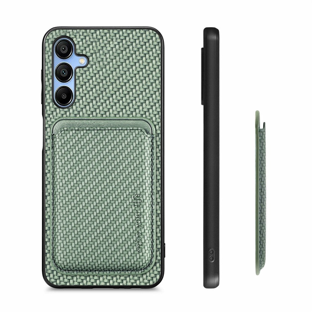 Galaxy A16 4G/5G Schutzhülle – Magnetische abnehmbare Kartenhalter-Rückseite