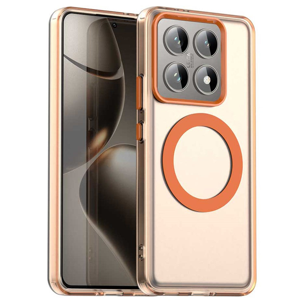 Candy Series For Xiaomi 14T Case Magnetic Case PC+TPU+PET Anti-Drop Phone Cover