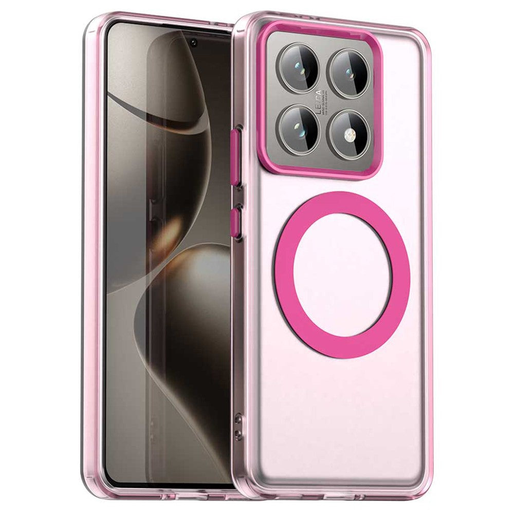 Candy Series For Xiaomi 14T Case Magnetic Case PC+TPU+PET Anti-Drop Phone Cover