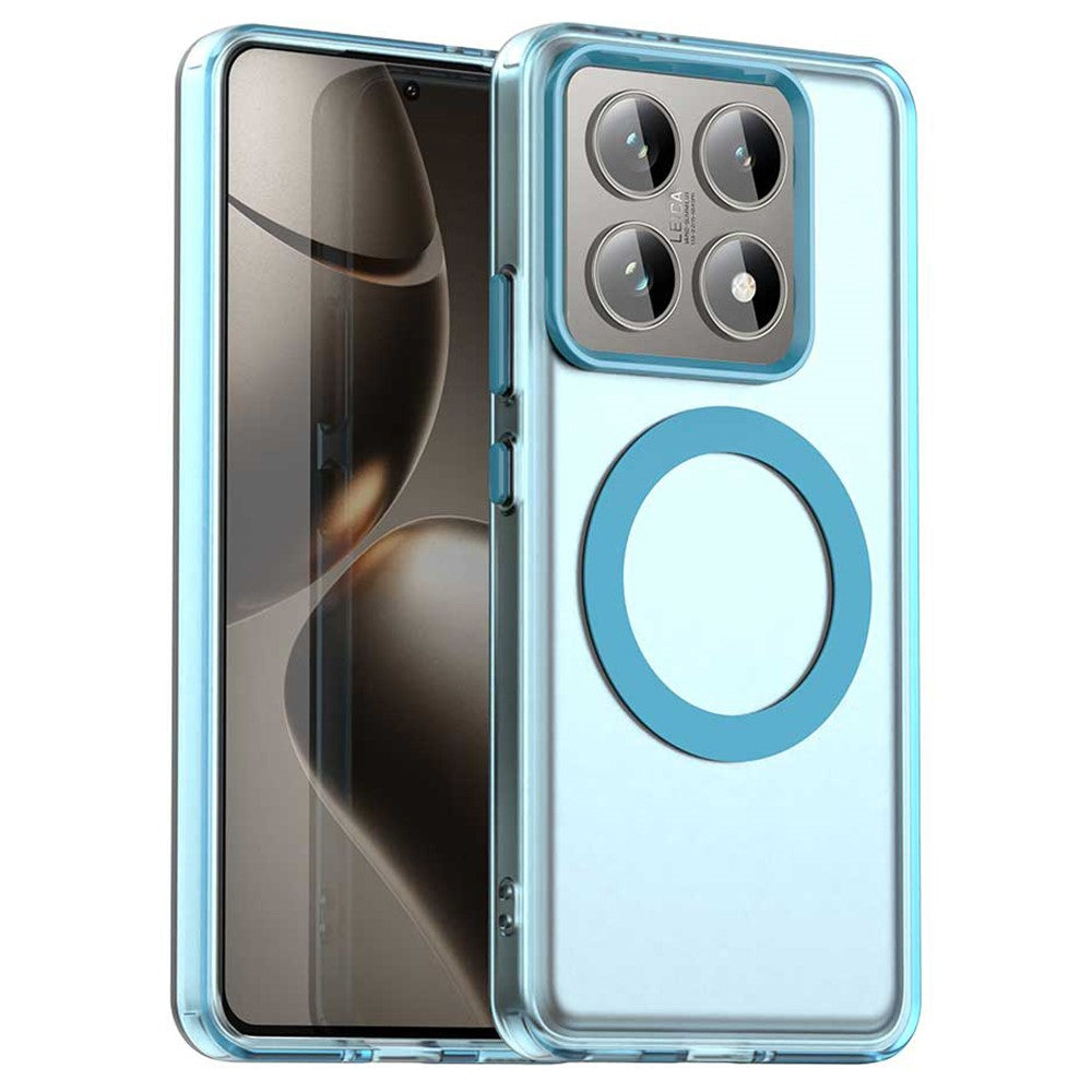 Candy Series For Xiaomi 14T Case Magnetic Case PC+TPU+PET Anti-Drop Phone Cover