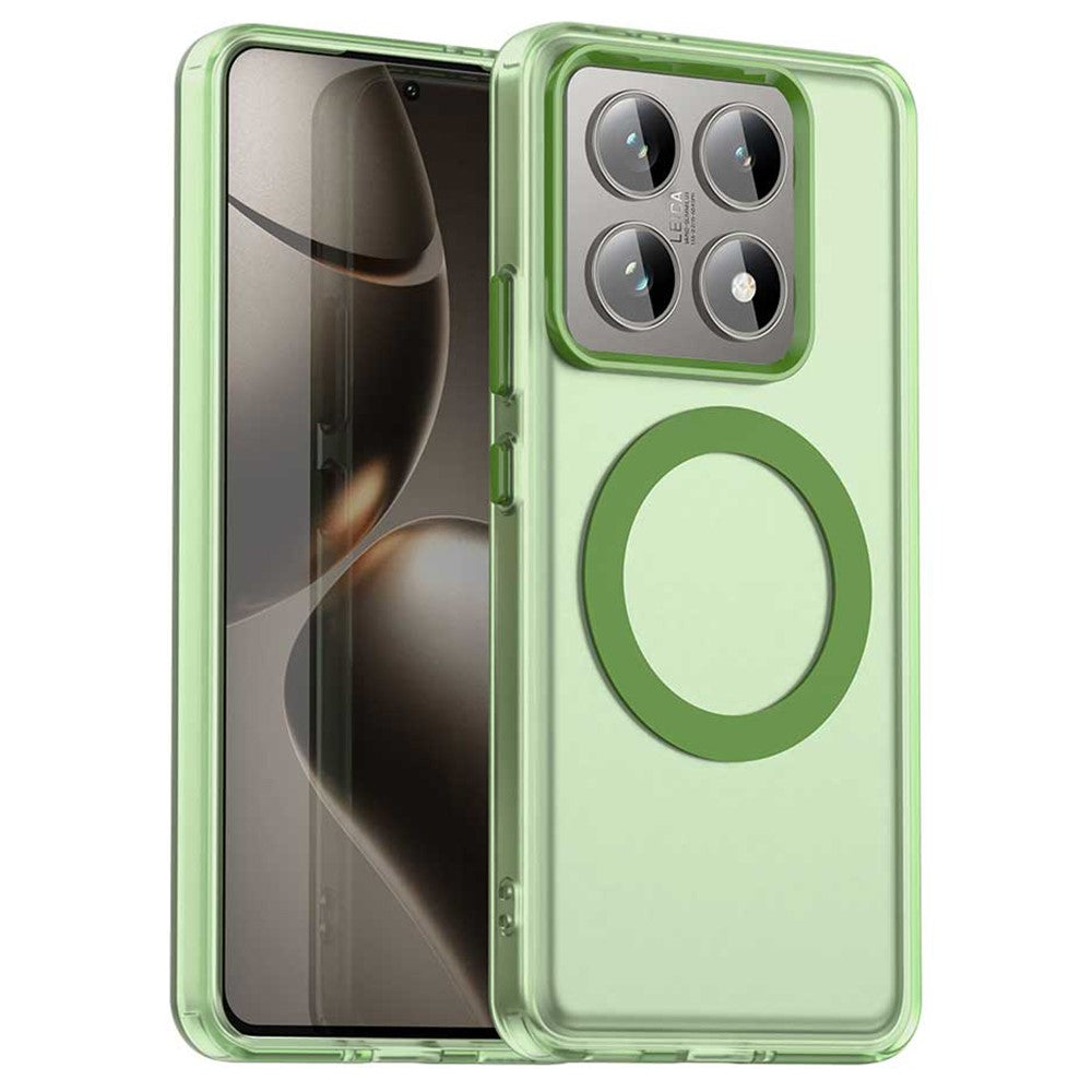 Candy Series For Xiaomi 14T Case Magnetic Case PC+TPU+PET Anti-Drop Phone Cover