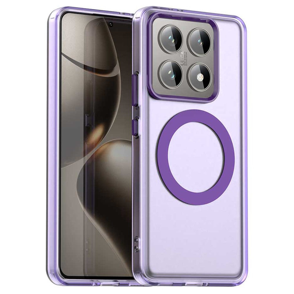 Candy Series For Xiaomi 14T Case Magnetic Case PC+TPU+PET Anti-Drop Phone Cover