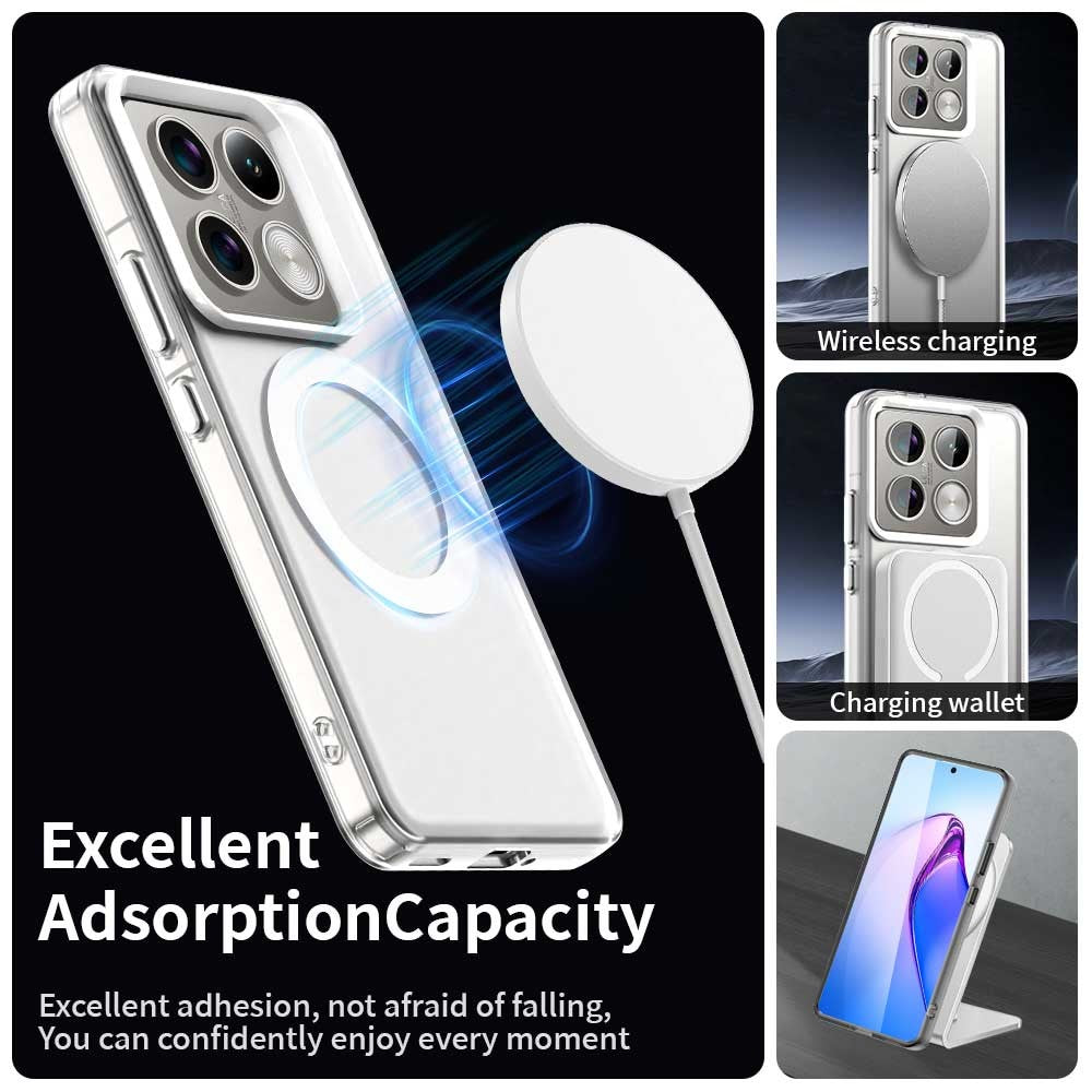 Candy Series For Xiaomi 14T Pro Magnetic Case PC+TPU+PET Anti-Drop Phone Cover