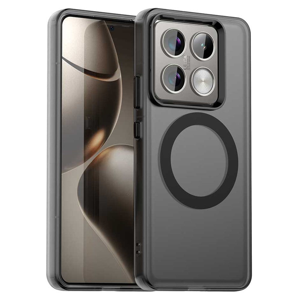 Candy Series For Xiaomi 14T Pro Magnetic Case PC+TPU+PET Anti-Drop Phone Cover