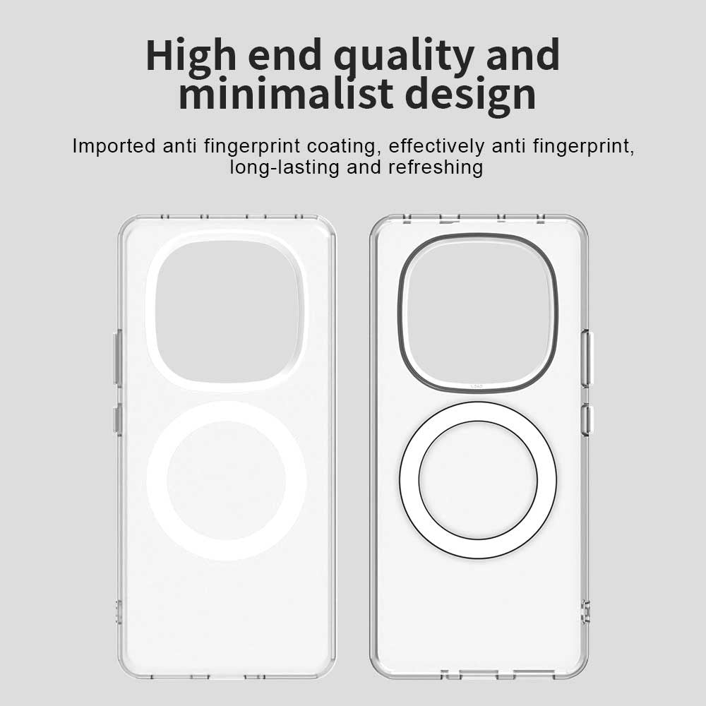 For Xiaomi Redmi Note 14 Pro 5G / Poco X7 5G Magnetic Case PC+TPU+PET Anti-Drop Phone Cover