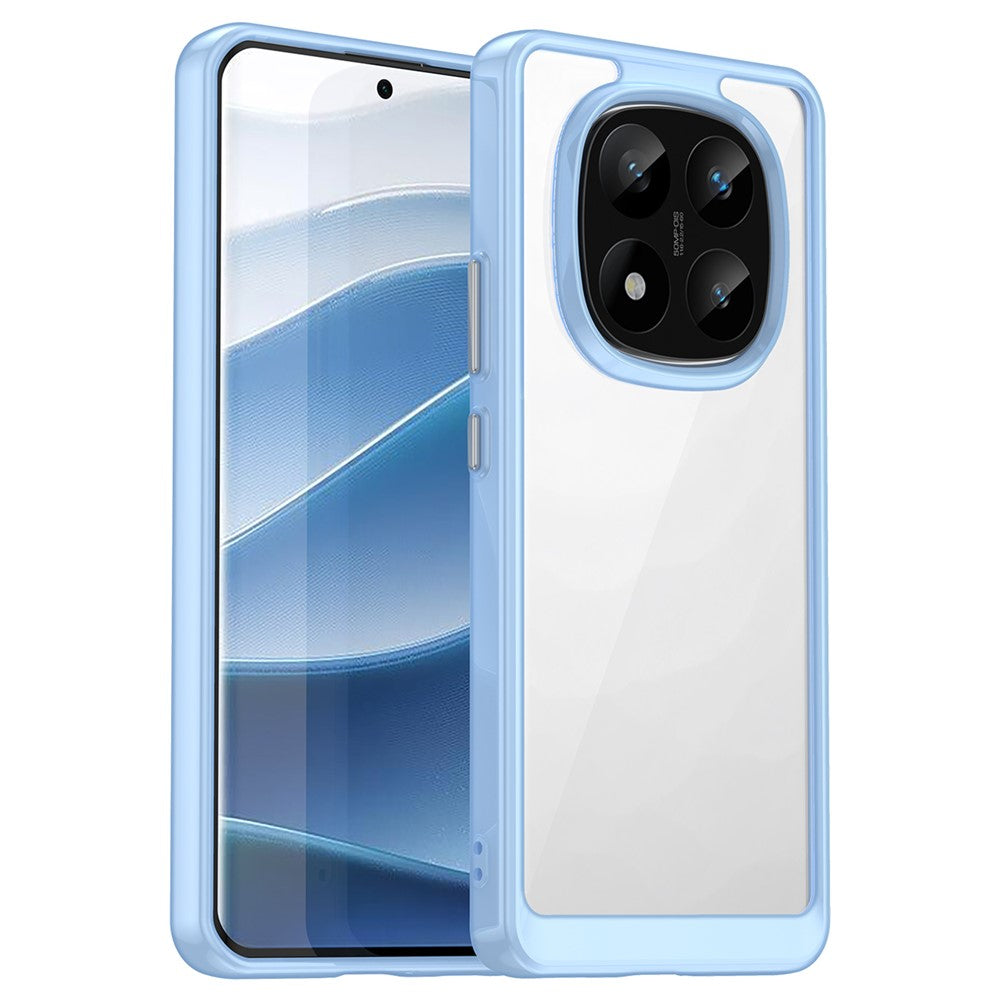 For Xiaomi Redmi Note 14 Pro+ 5G Case TPU +Acrylic Protective Clear Phone Cover