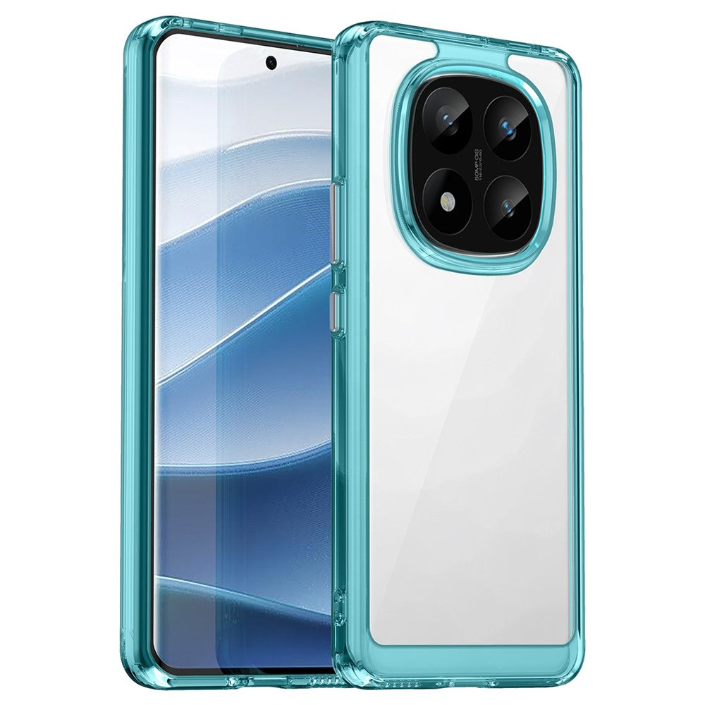 For Xiaomi Redmi Note 14 Pro+ 5G Case TPU +Acrylic Protective Clear Phone Cover