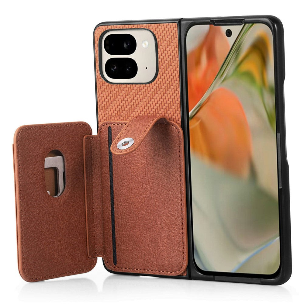 Pixel 9 Pro Fold 5G Schutzhülle – Mit Kartenfächern, Ständer & Kartenwerkzeug