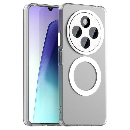 For Xiaomi Poco C75 4G / Redmi 14R 5G / 14C 4G Case Magnetic Case PC+TPU+PET Anti-Drop Phone Cover
