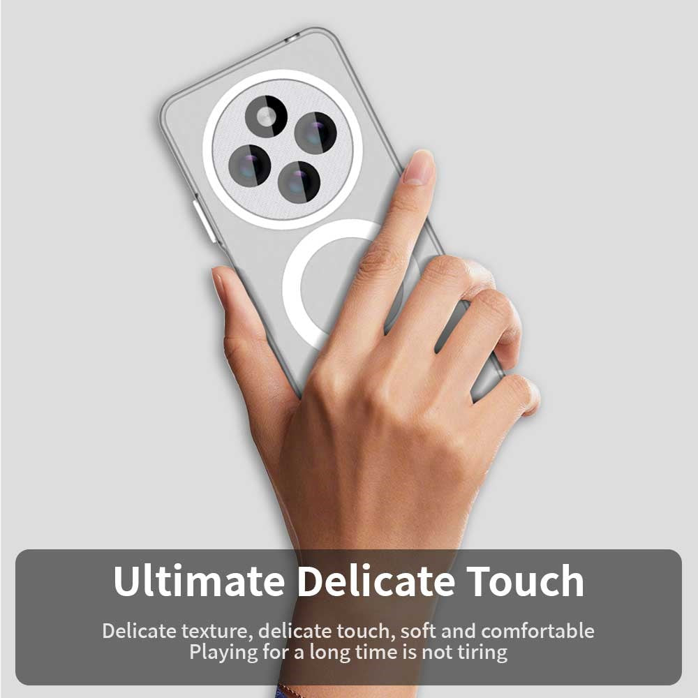 For Xiaomi Poco C75 4G / Redmi 14R 5G / 14C 4G Case Magnetic Case PC+TPU+PET Anti-Drop Phone Cover