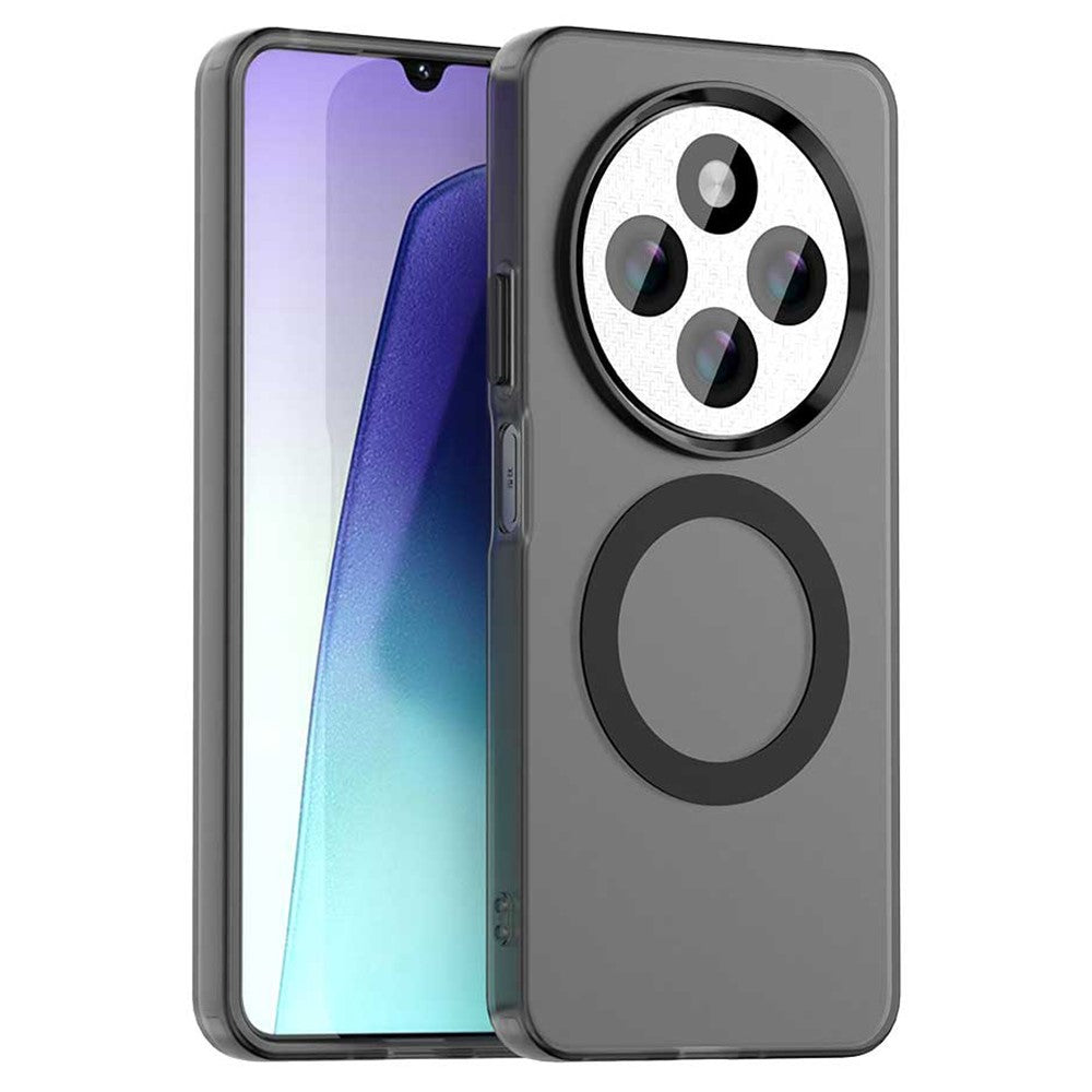 For Xiaomi Poco C75 4G / Redmi 14R 5G / 14C 4G Case Magnetic Case PC+TPU+PET Anti-Drop Phone Cover