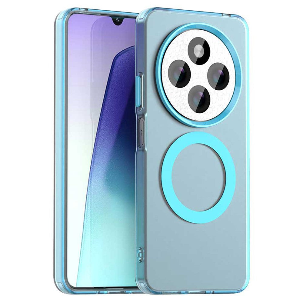 For Xiaomi Poco C75 4G / Redmi 14R 5G / 14C 4G Case Magnetic Case PC+TPU+PET Anti-Drop Phone Cover