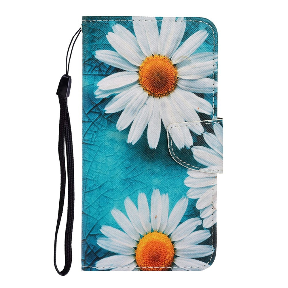 Galaxy S25 Ultra Wallet-Hülle – Musterdruck, mit Ständer & Riemen