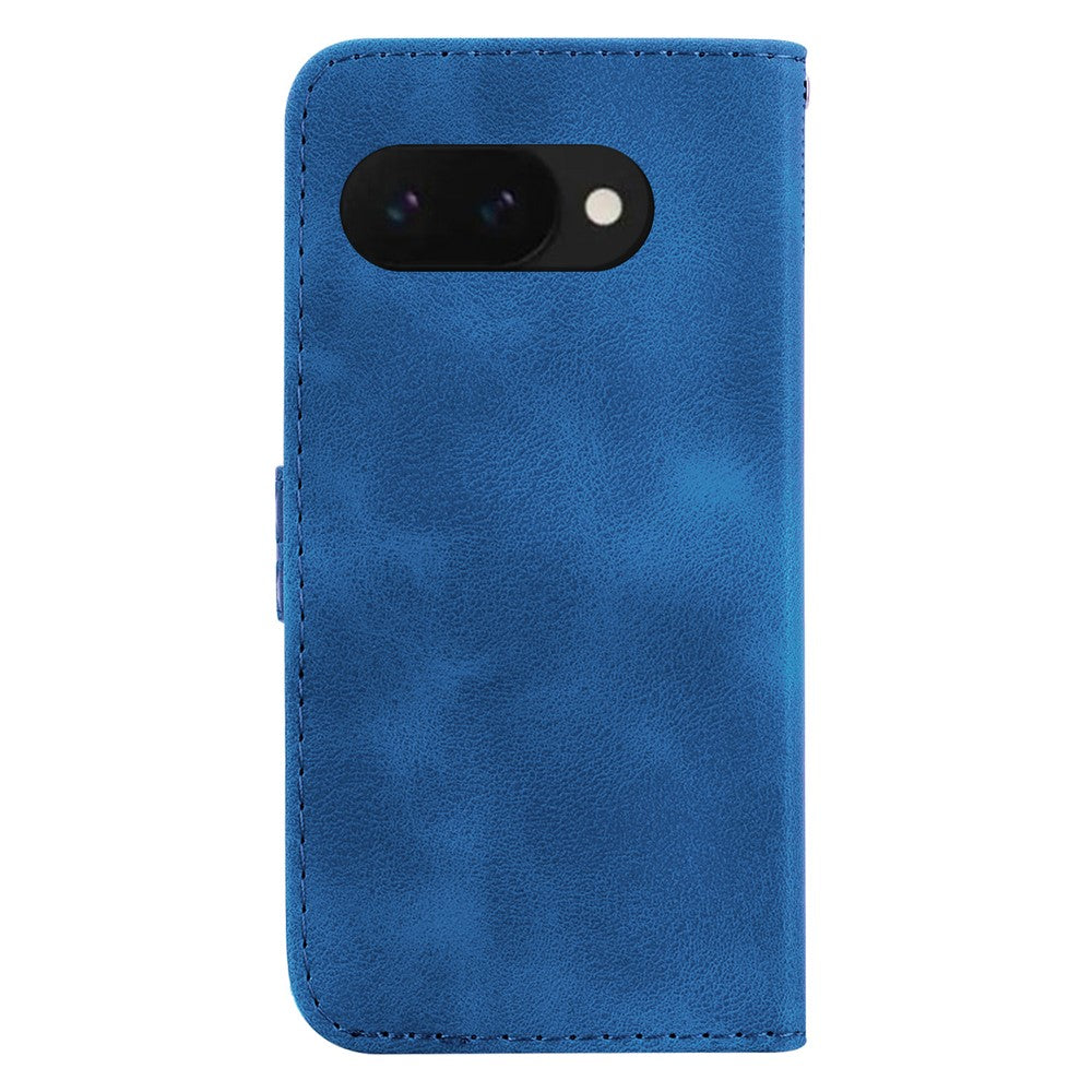 Pixel 9a Leder-Wallet-Hülle – Mit Prägung & Ständer