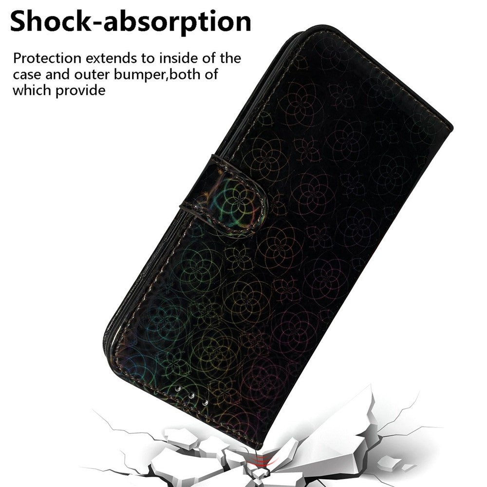 For Xiaomi Redmi Note 14 5G Stand Case Dazzling Flower Leather Phone Cover