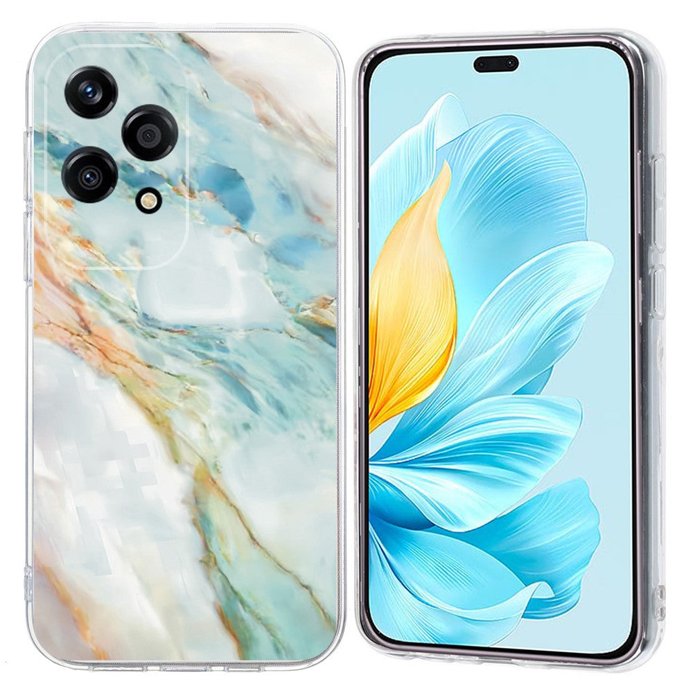 For Honor 200 Lite Case Pattern Printing Shockproof Soft TPU Phone Cover