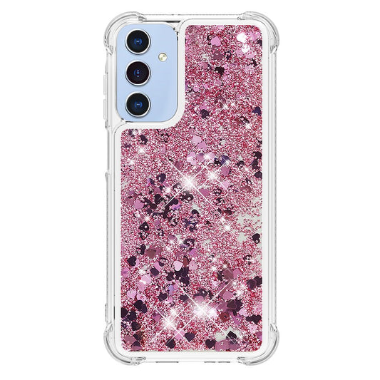 Galaxy A16 5G/4G Glitzer-Hülle – Stoßfest & mit Treibsand