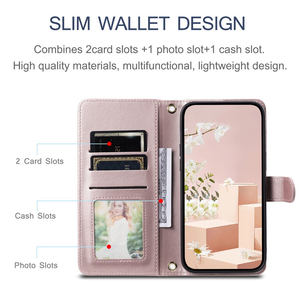 For Honor 200 Pro 5G Wallet Case Rhombus Grid PU Leather Phone Cover