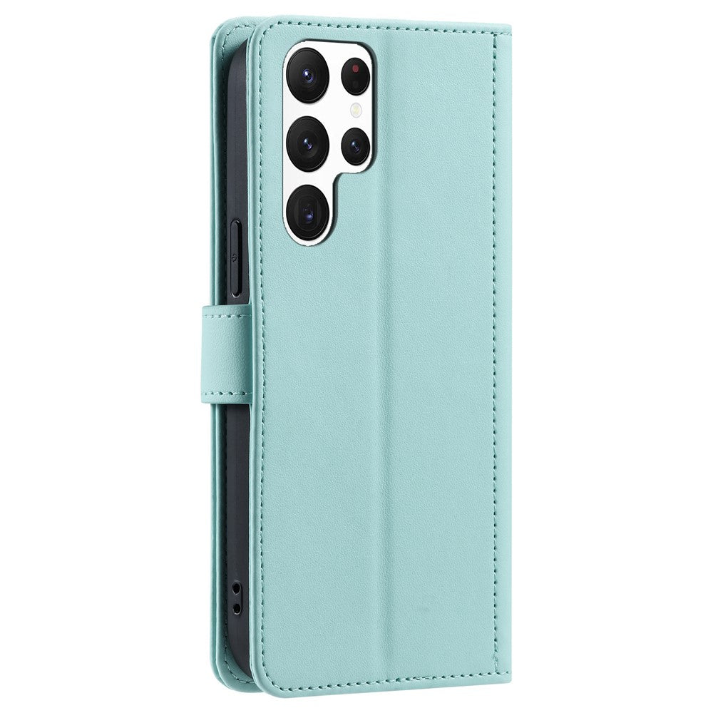 Galaxy S25 Ultra Wallet-Hülle – Rautenmuster mit Geldbörsenfunktion & Riemen
