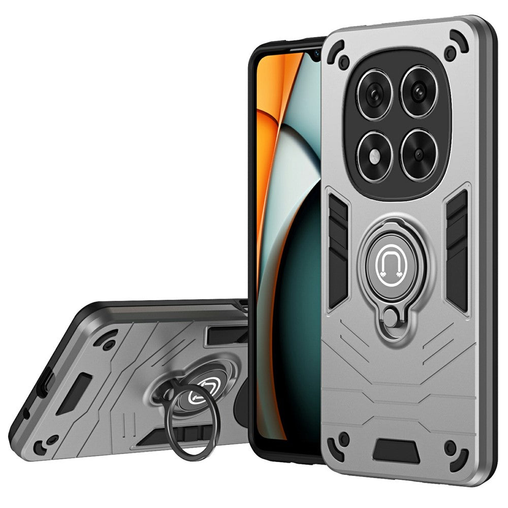 For Xiaomi Redmi Note 14 Pro 5G / Poco X7 5G Case Slide Camshield Kickstand PC+TPU Phone Cover