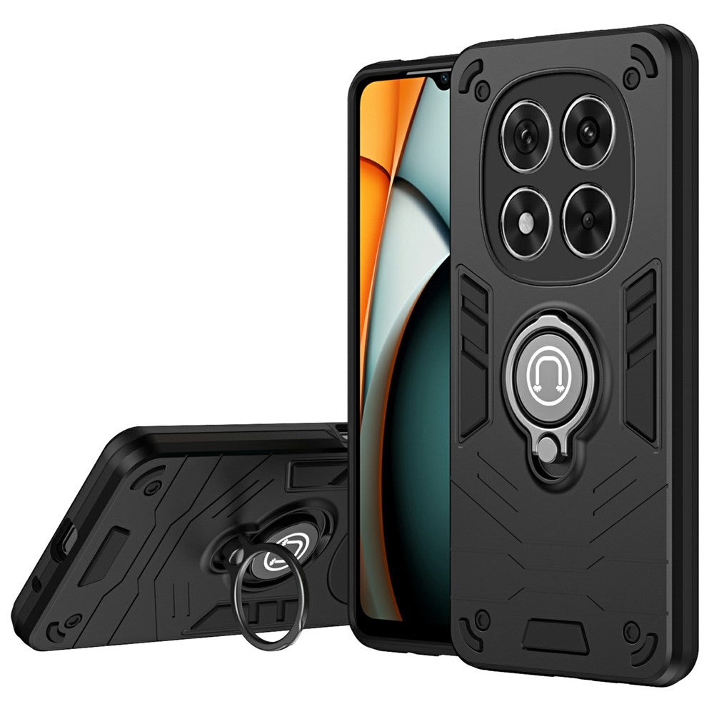 For Xiaomi Redmi Note 14 Pro 5G / Poco X7 5G Case Slide Camshield Kickstand PC+TPU Phone Cover