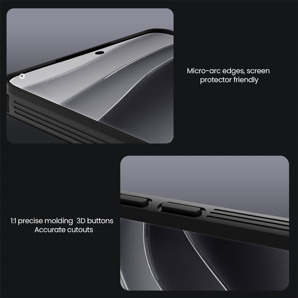 NILLKIN Camshield Pro Series for Xiaomi Redmi Note 14 Pro 5G / Poco X7 5G Case PC+TPU Slide Camera Lid Phone Cover