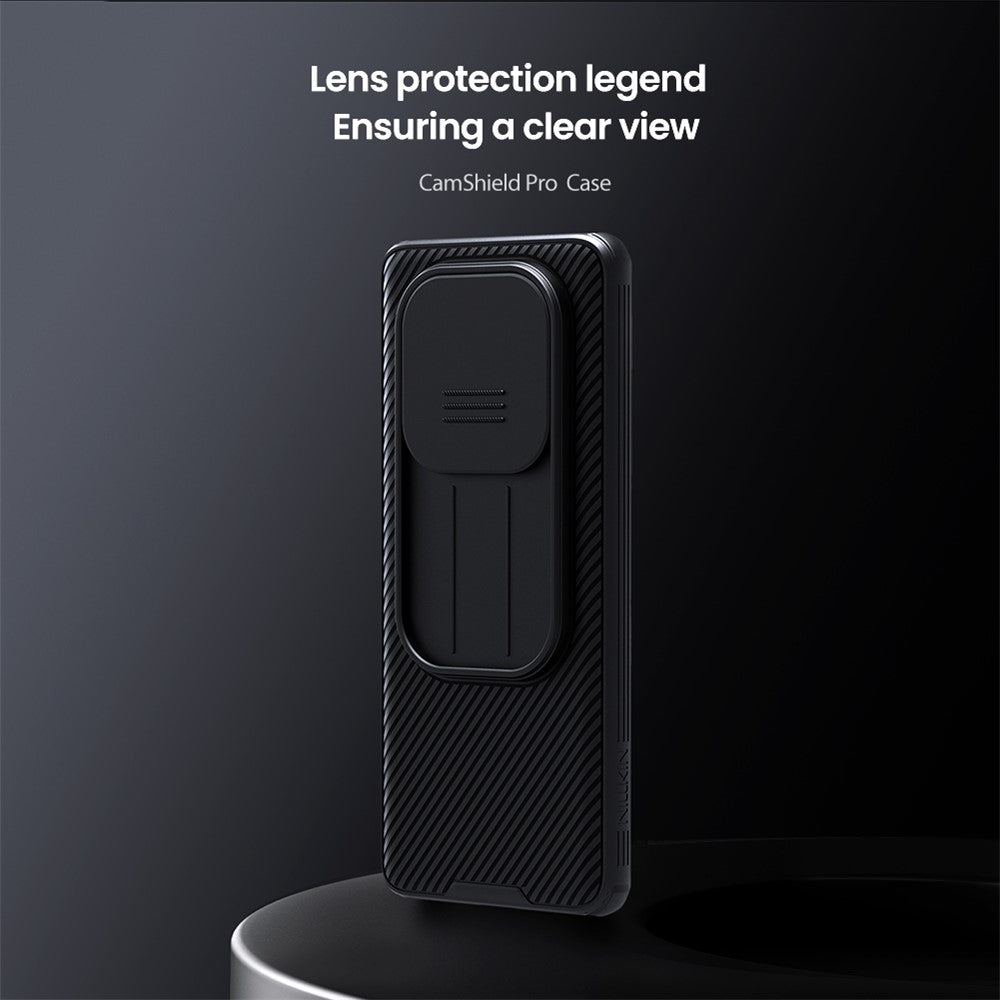 NILLKIN Camshield Pro Series for Xiaomi Redmi Note 14 Pro 5G / Poco X7 5G Case PC+TPU Slide Camera Lid Phone Cover