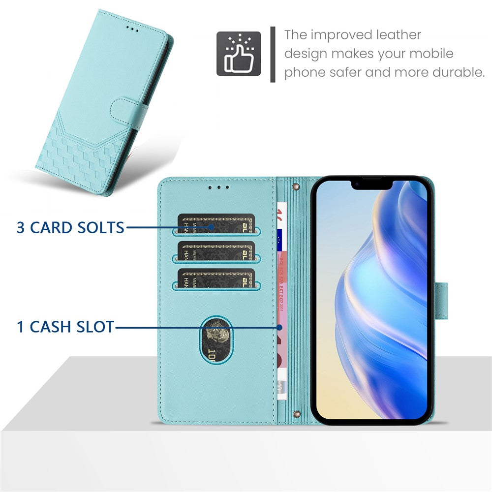 Galaxy S25 Lederhülle mit Riemen & RFID-Schutz