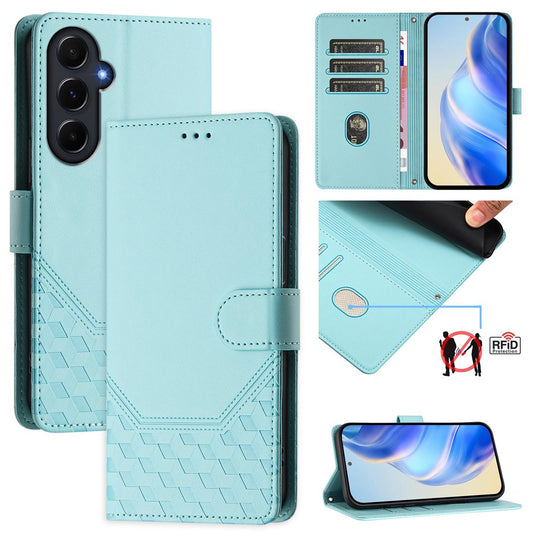 Galaxy A55 5G Lederhülle mit Riemen & RFID-Schutz